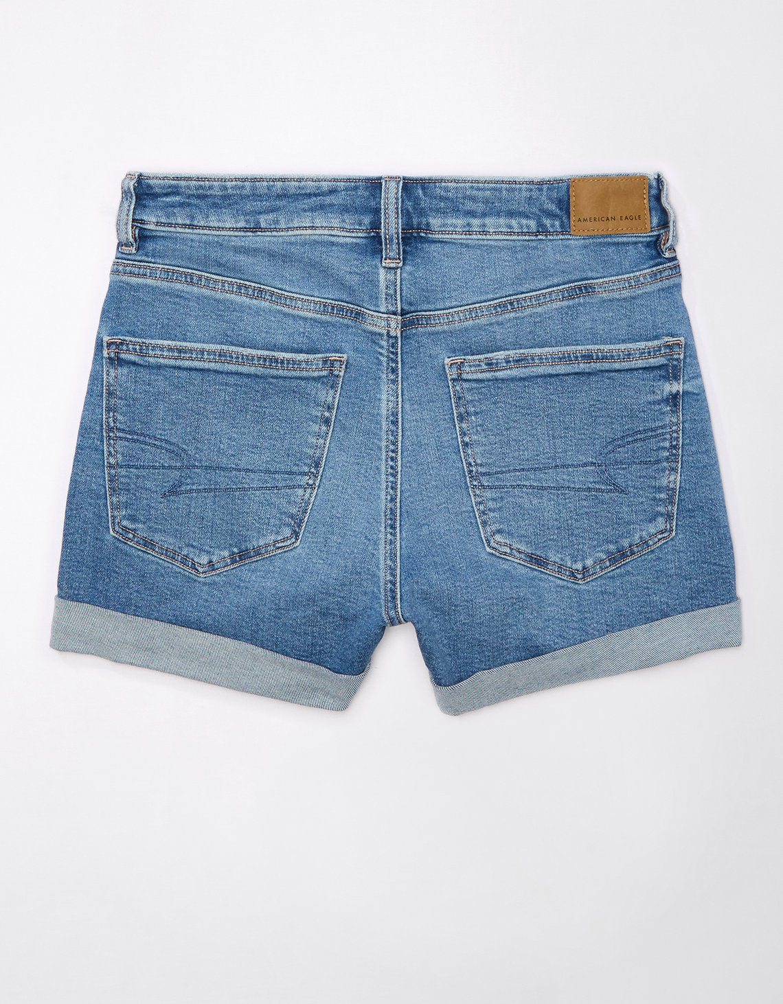 Short Denim Mom con Stretch Mujer AE - Azul 0338_7722_471_b