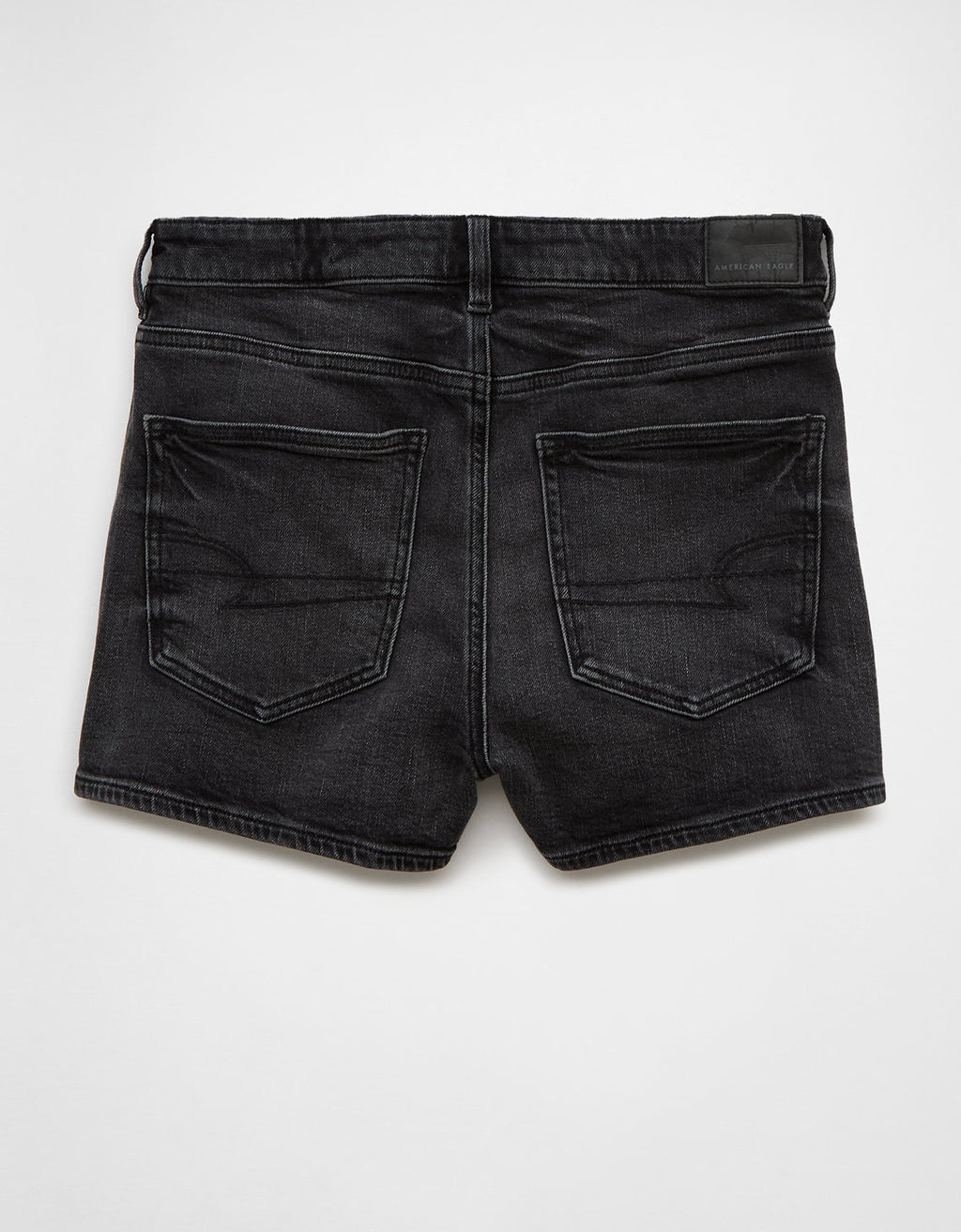 Short mom en denim de mujer AE - Negro 0338_8214_167_b