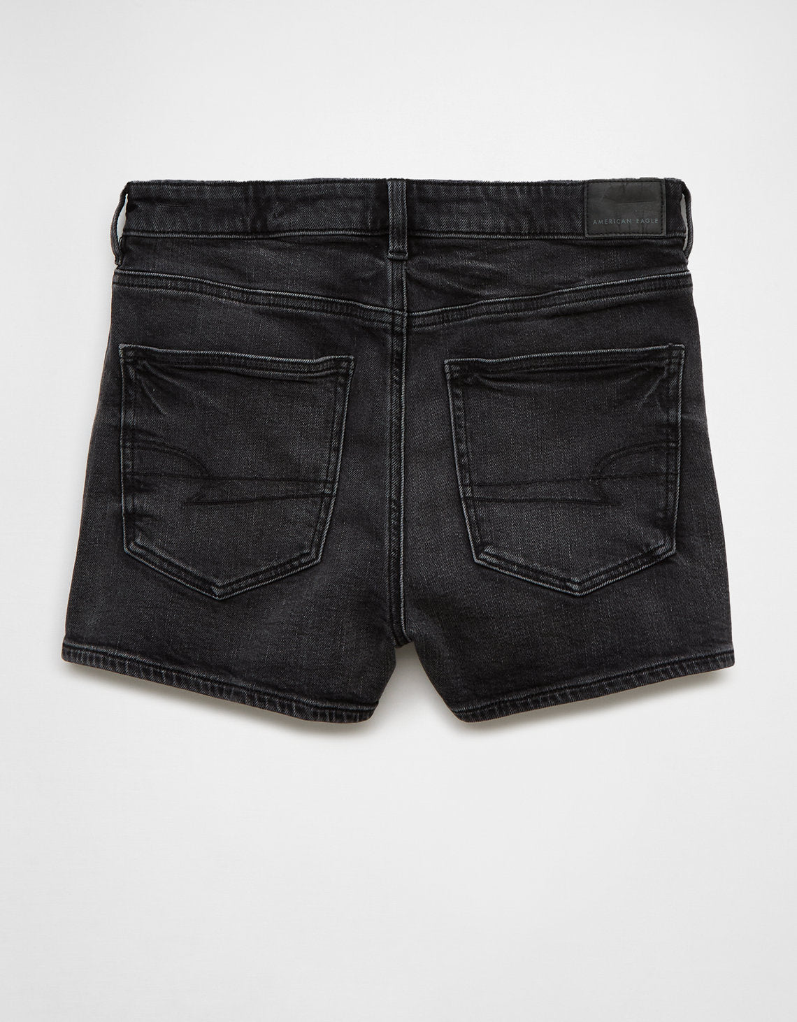 Short mom en denim de mujer AE - Negro 0338_8214_167_b