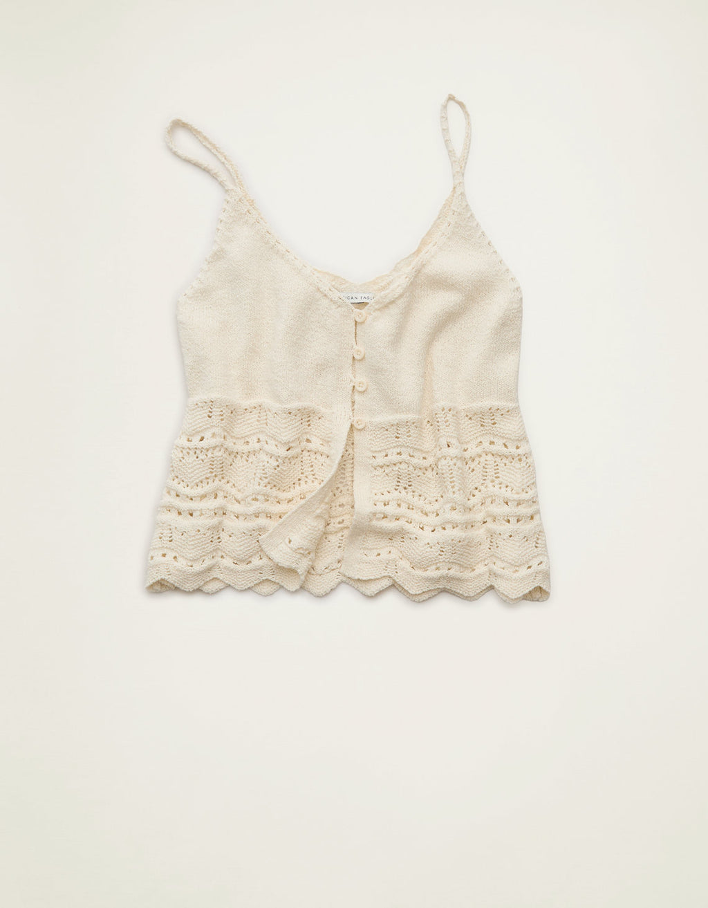 Camiseta sin mangas con botones y vuelo - Beige 0341_1773_106_f