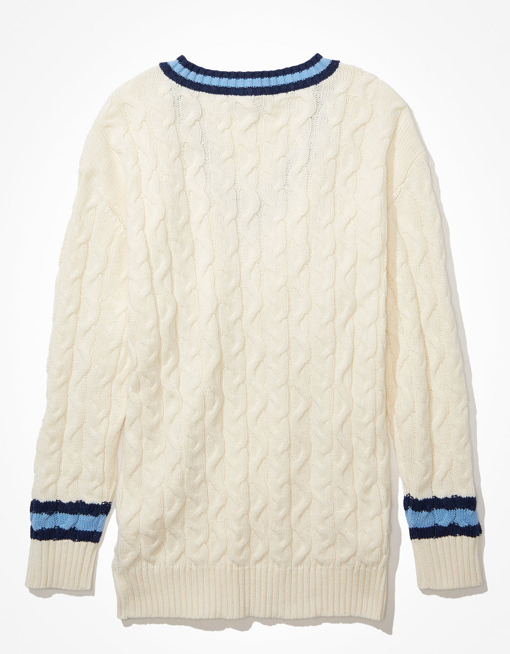 Suéter AE Oversized tejido con cuello en V - Generico 0344_9659_106_b