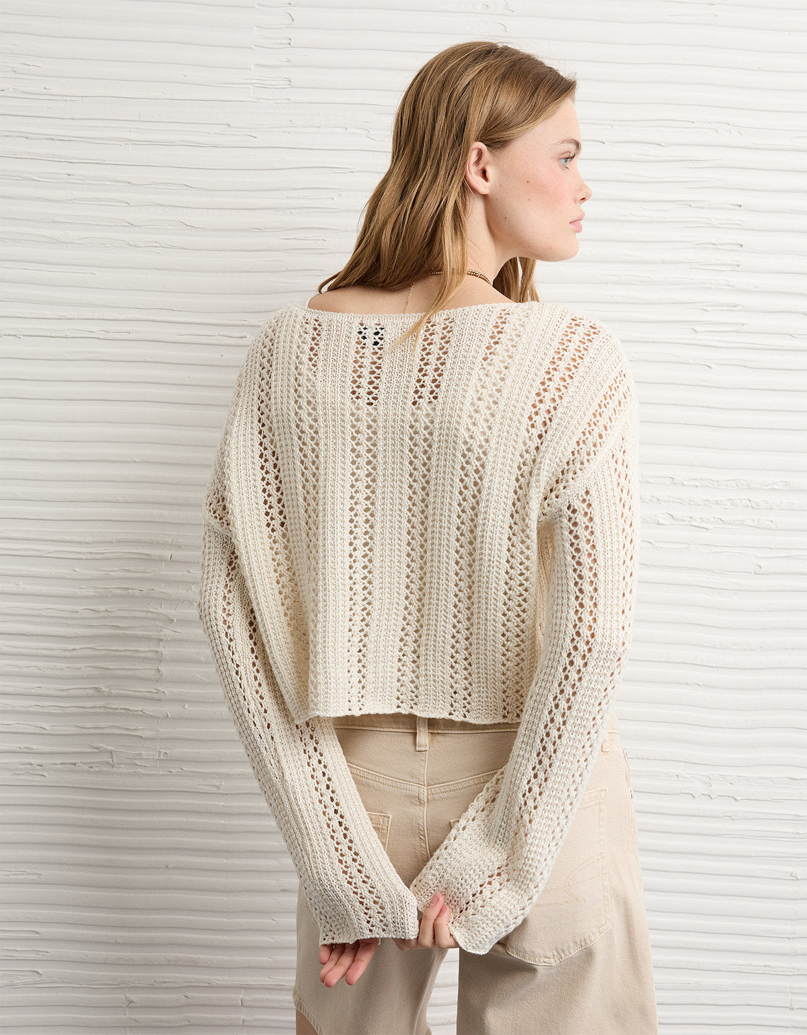 Suéter en crochet con escote Ae - Generico 0348_1769_106_ob