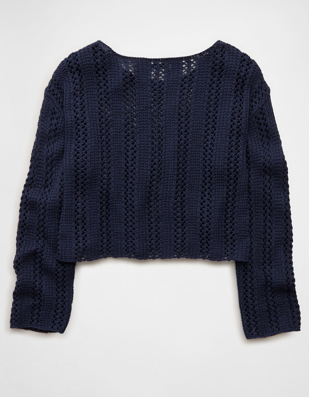 Suéter en crochet con escote Ae - Azul 0348_1769_483_b