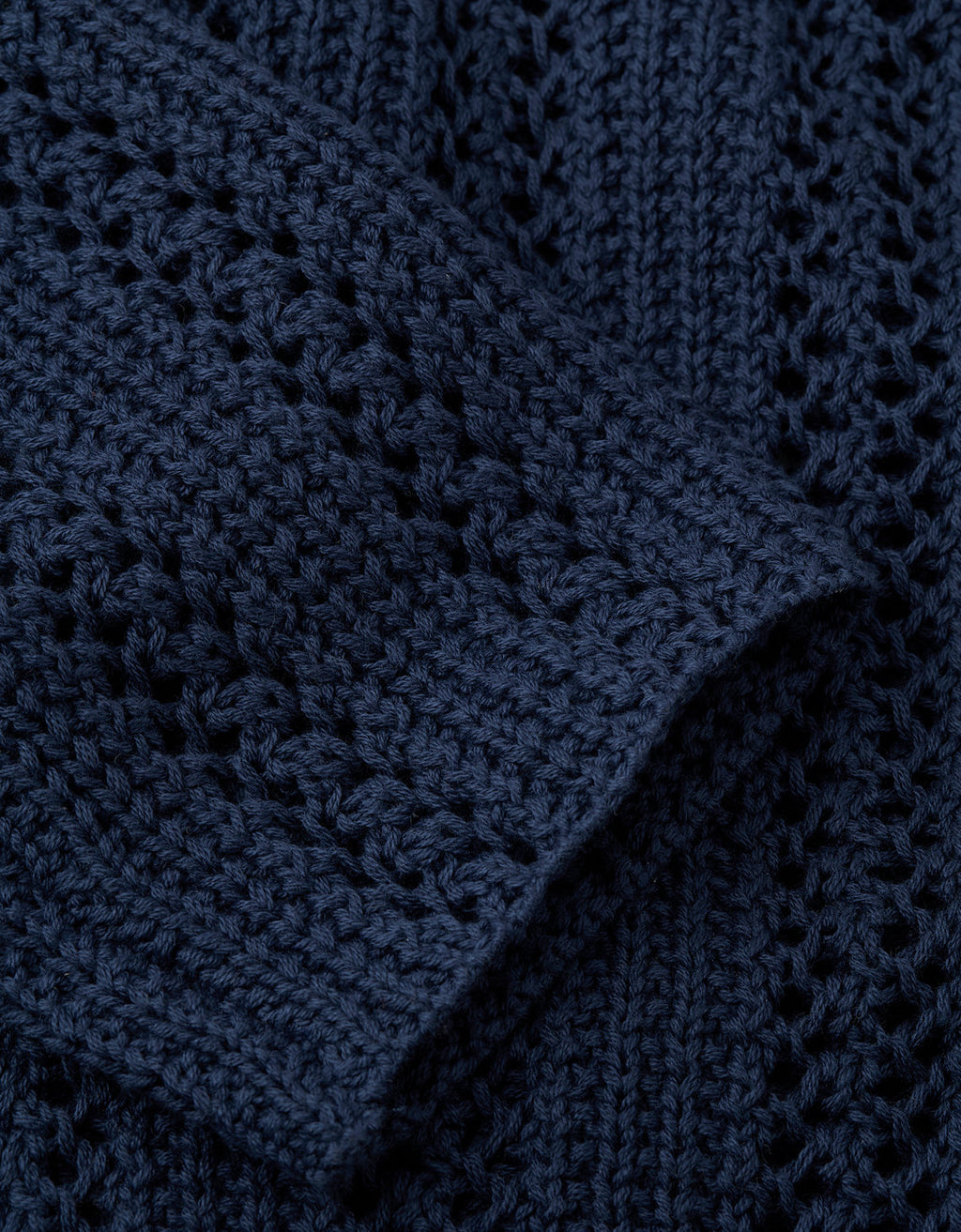 Suéter en crochet con escote Ae - Azul 0348_1769_483_d1
