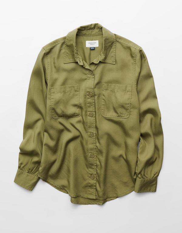 Camisa abotonada Ae Bestie - Dorado