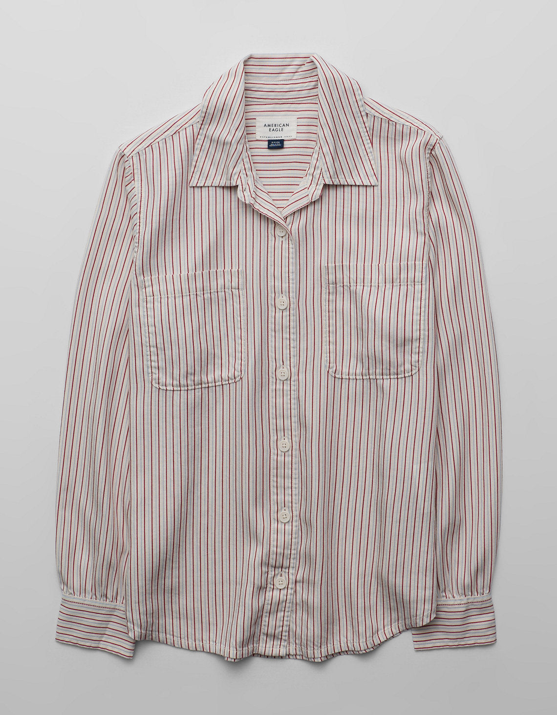 Camisa abotonada Ae Bestie - Beige 0350_7128_106_f