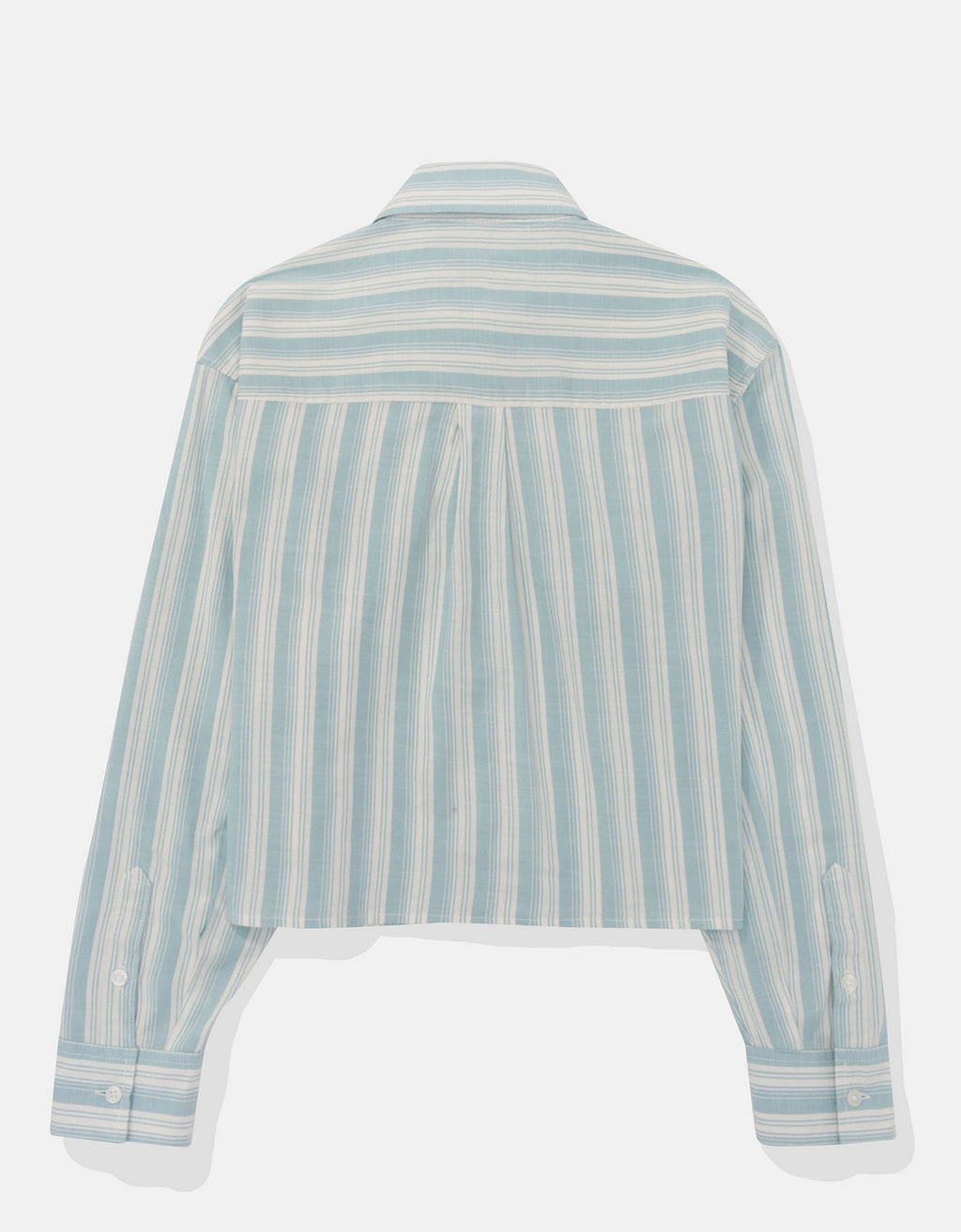 Camisa manga larga Ae con botones - Verde 0355_5656_395_b