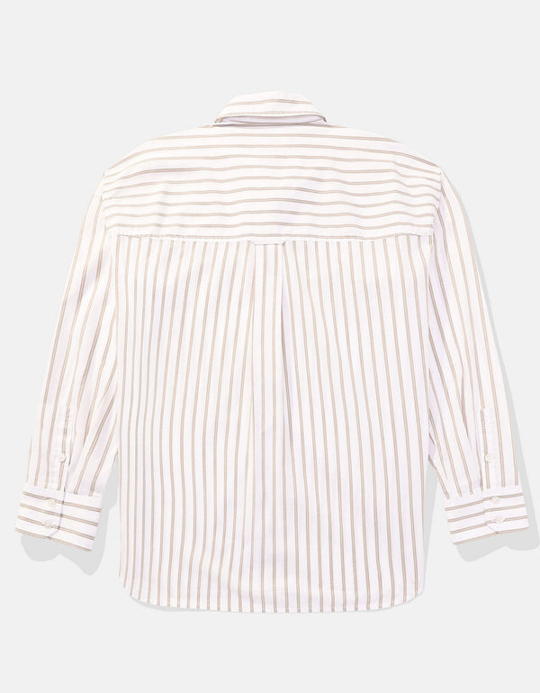 Camisa AE manga larga con bolsillo para mujer - Generico