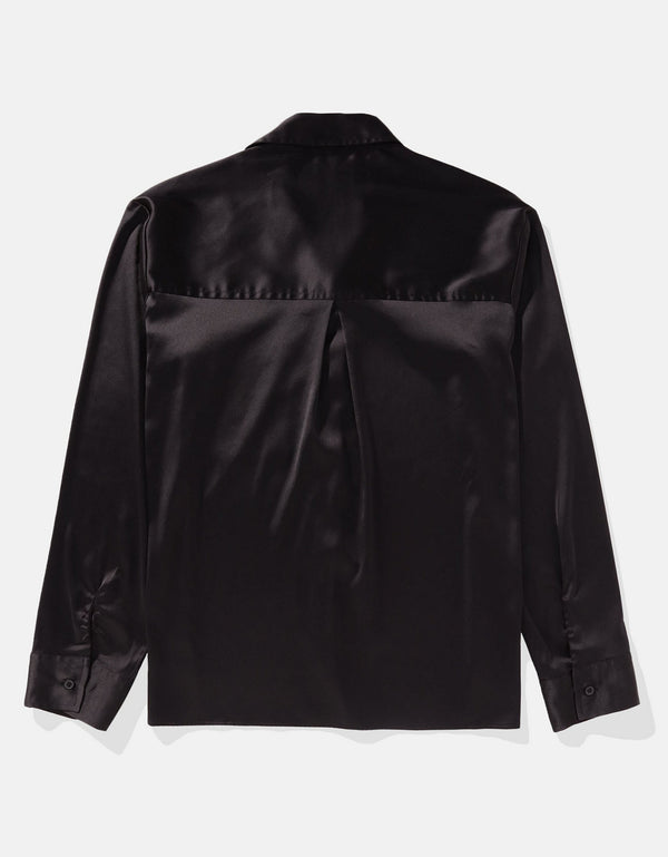 Camisa Manga Larga Mujer AE - Negro