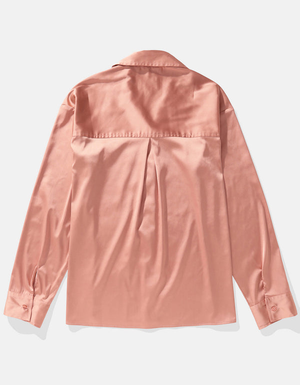 Camisa Manga Larga Mujer AE - Rosa