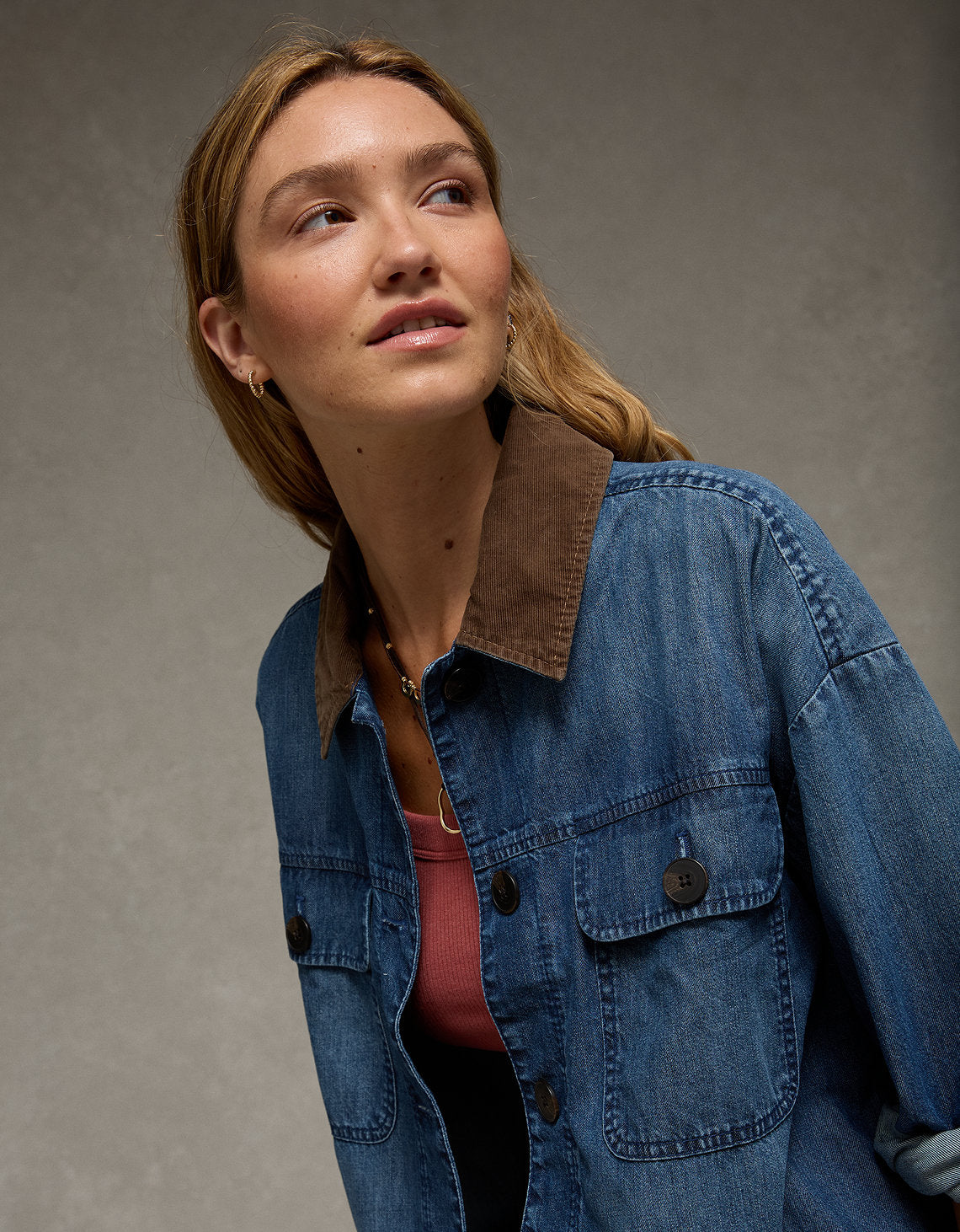 Chaqueta en Denim Ae - Generico 0355_6574_896_d2