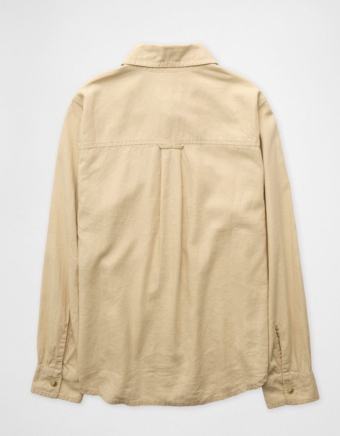 Camisa en Lino con Botones Ae - Generico 0355_6743_239_b