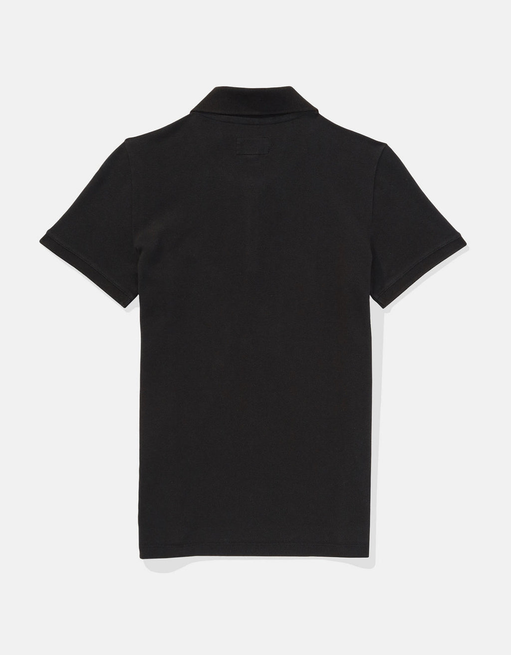 Camiseta Tipo Polo Clásica Ae - Negro 0364_9899_001_b