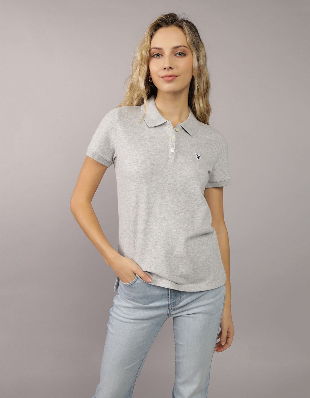 Camiseta Tipo Polo Clásica Ae - Generico 0364_9899_050_of
