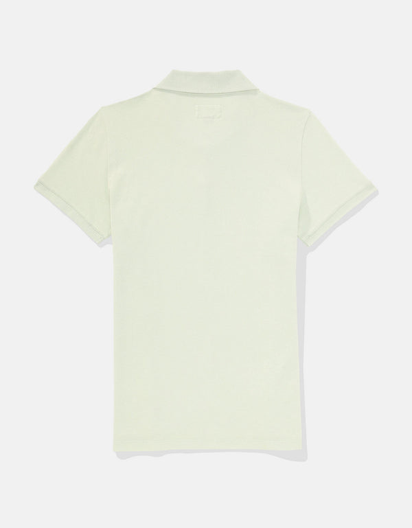 Camiseta Tipo Polo Clásica Ae - Verde