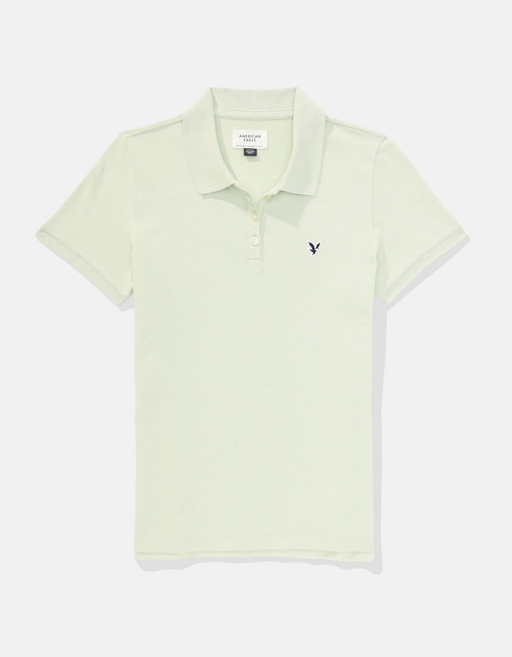 Camiseta Tipo Polo Clásica Ae - Verde 0364_9899_300_f