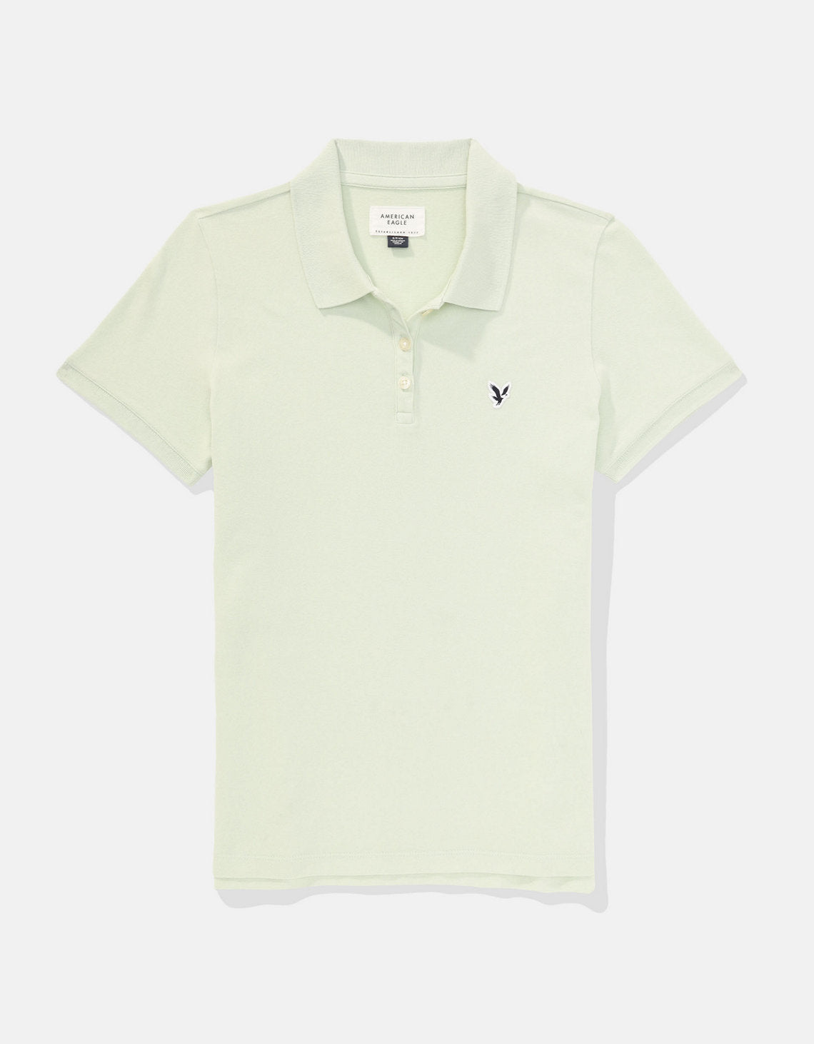 Camiseta Tipo Polo Clásica Ae - Verde 0364_9899_300_f