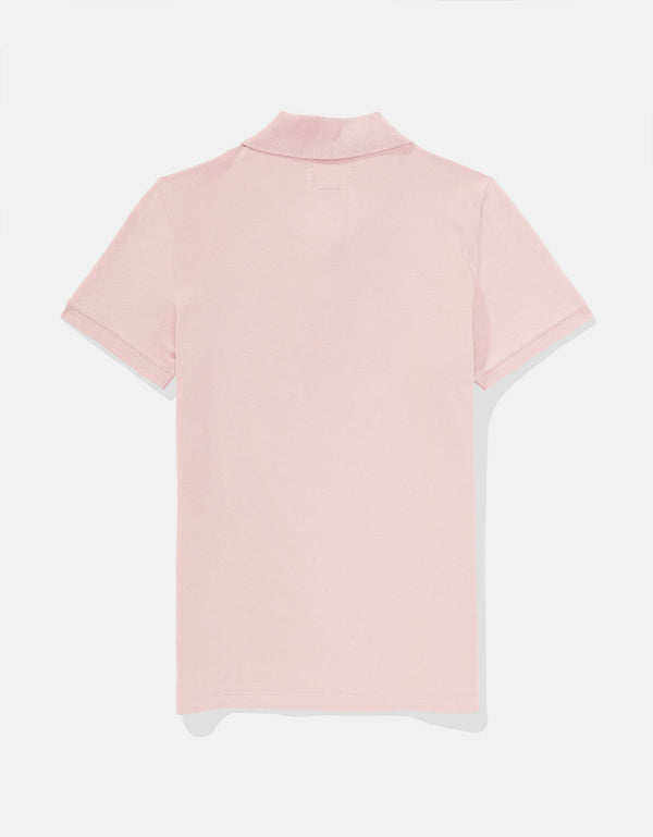 Camiseta Tipo Polo Clásica Ae - Rosa