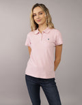 Camiseta Tipo Polo Clásica Ae - Rosa 0364_9899_615_of