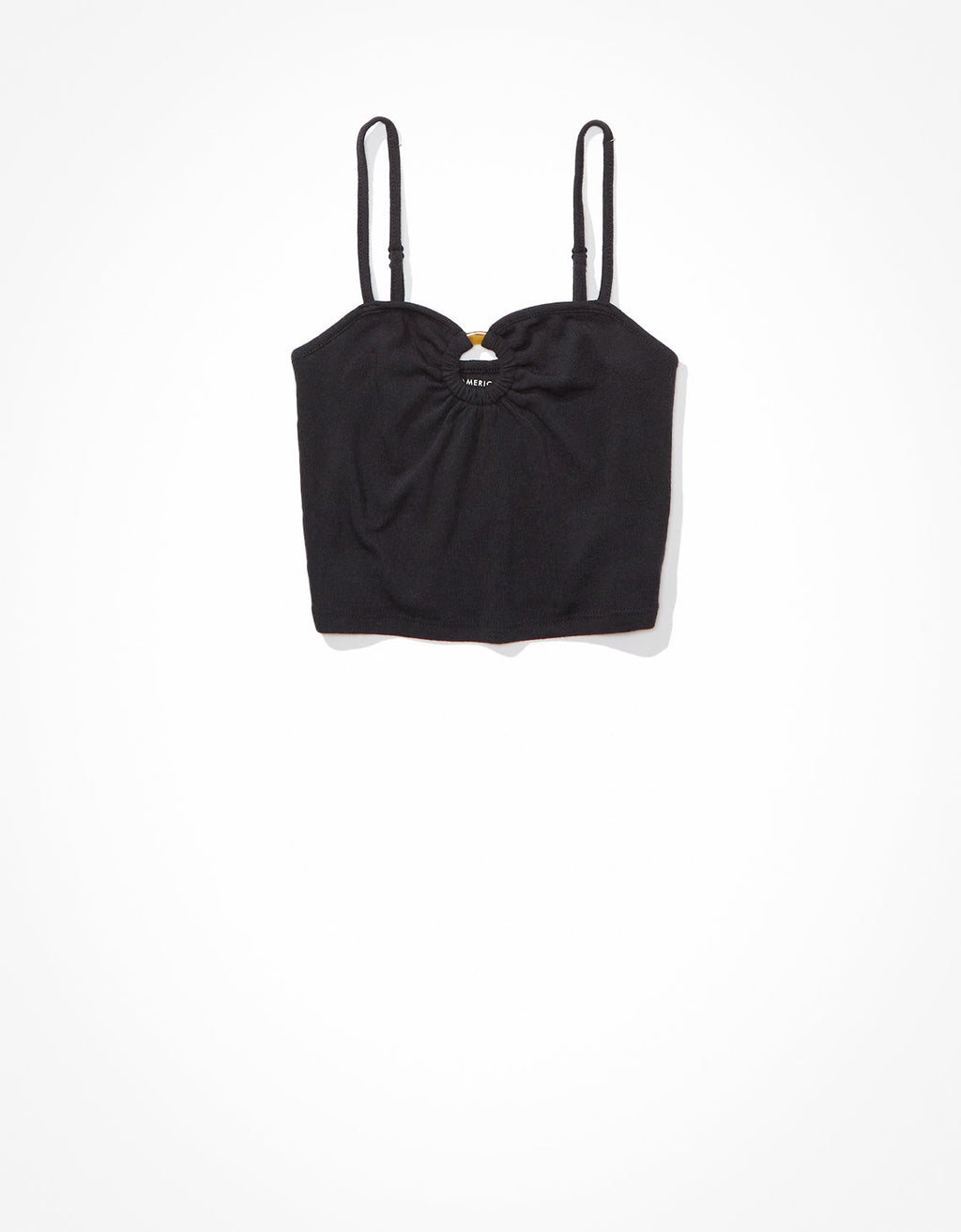 Camiseta Ring Keyhole - Negro 0366_5485_167_f