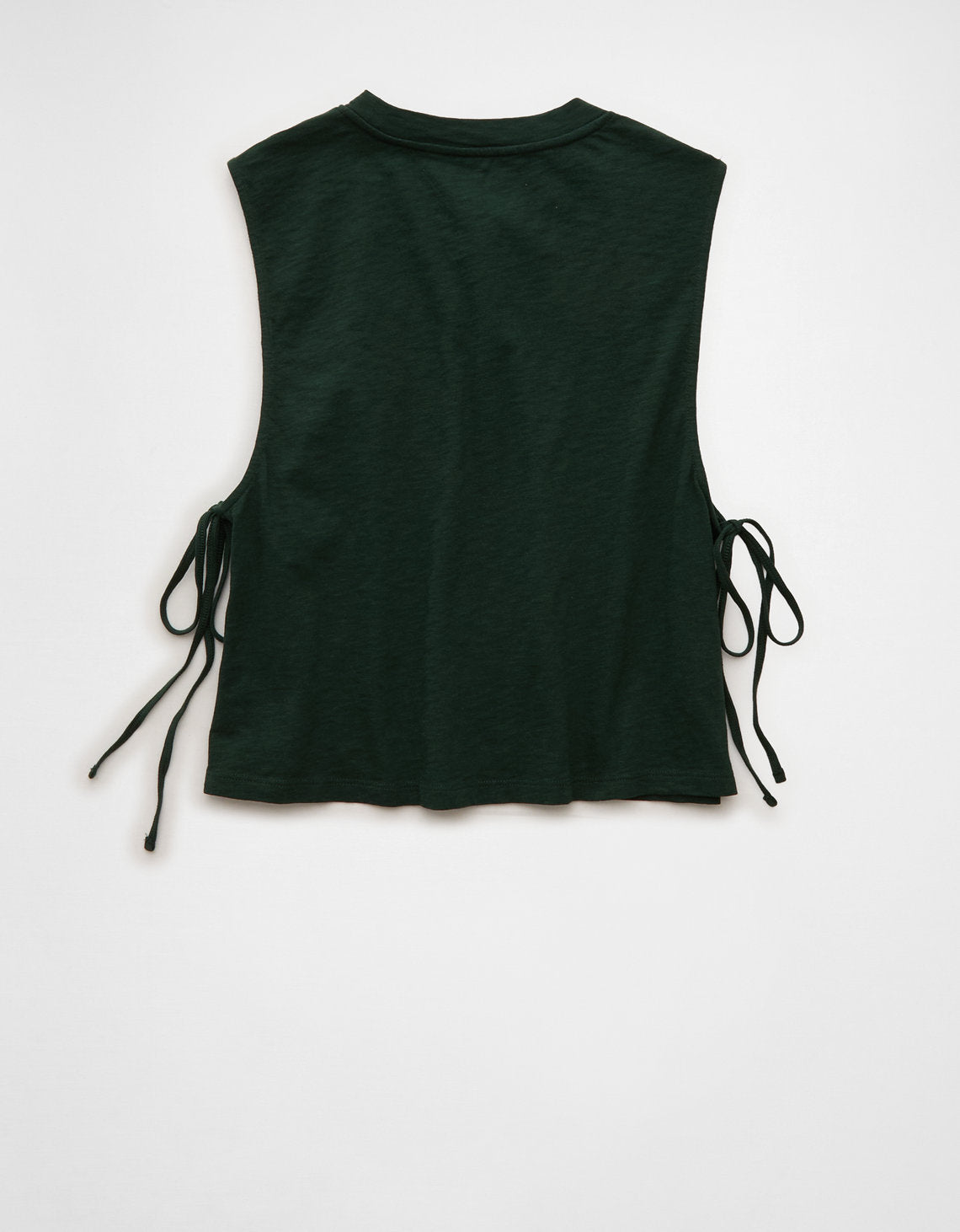 Camiseta sin mangas con lazo lateral Ae Sunchaser. - Verde 0366_6585_788_b