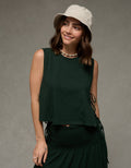 Camiseta sin mangas con lazo lateral Ae Sunchaser. - Verde 0366_6585_788_of