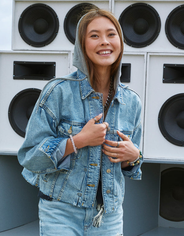 Chaqueta Denim AE inspirada en los 70´s - Generico