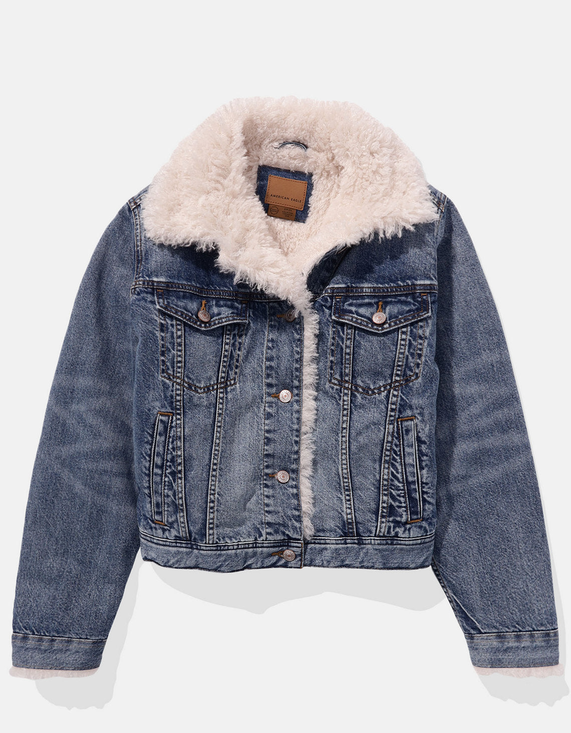Chaqueta en Denim de Sherpa Ae - Generico 0381_3587_936_f