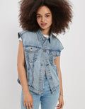 Chaleco AE clásico en denim - Generico 0383_3380_915_of