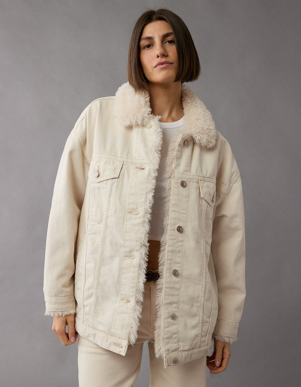 Chaqueta en denim de mujer AE - Generico 0383_3591_106_d3
