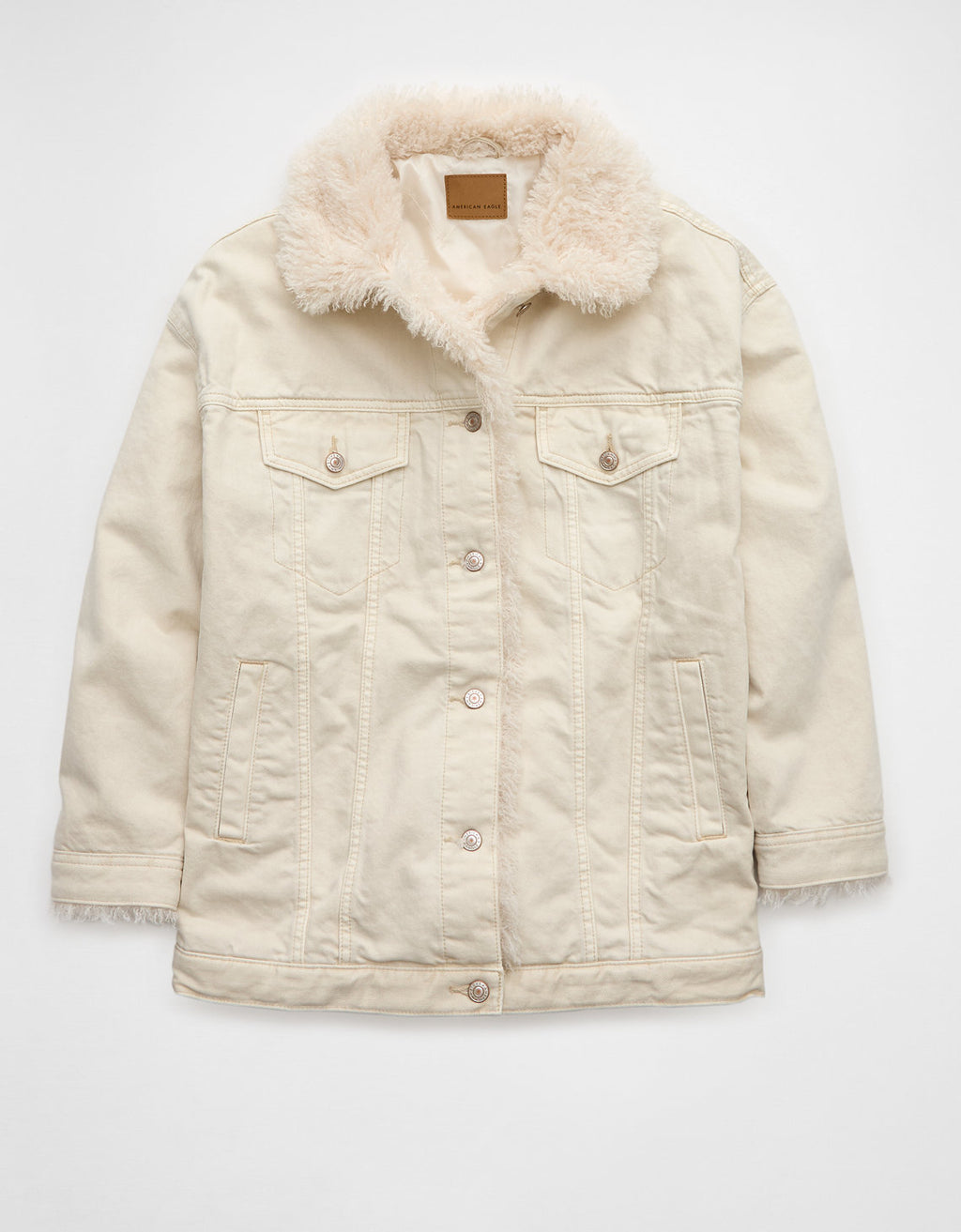 Chaqueta en denim de mujer AE - Generico 0383_3591_106_f
