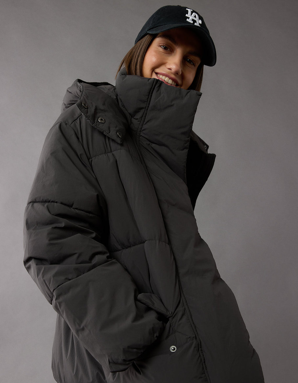 Parka con capucha Mujer AE - Generico 0387_3585_050_of