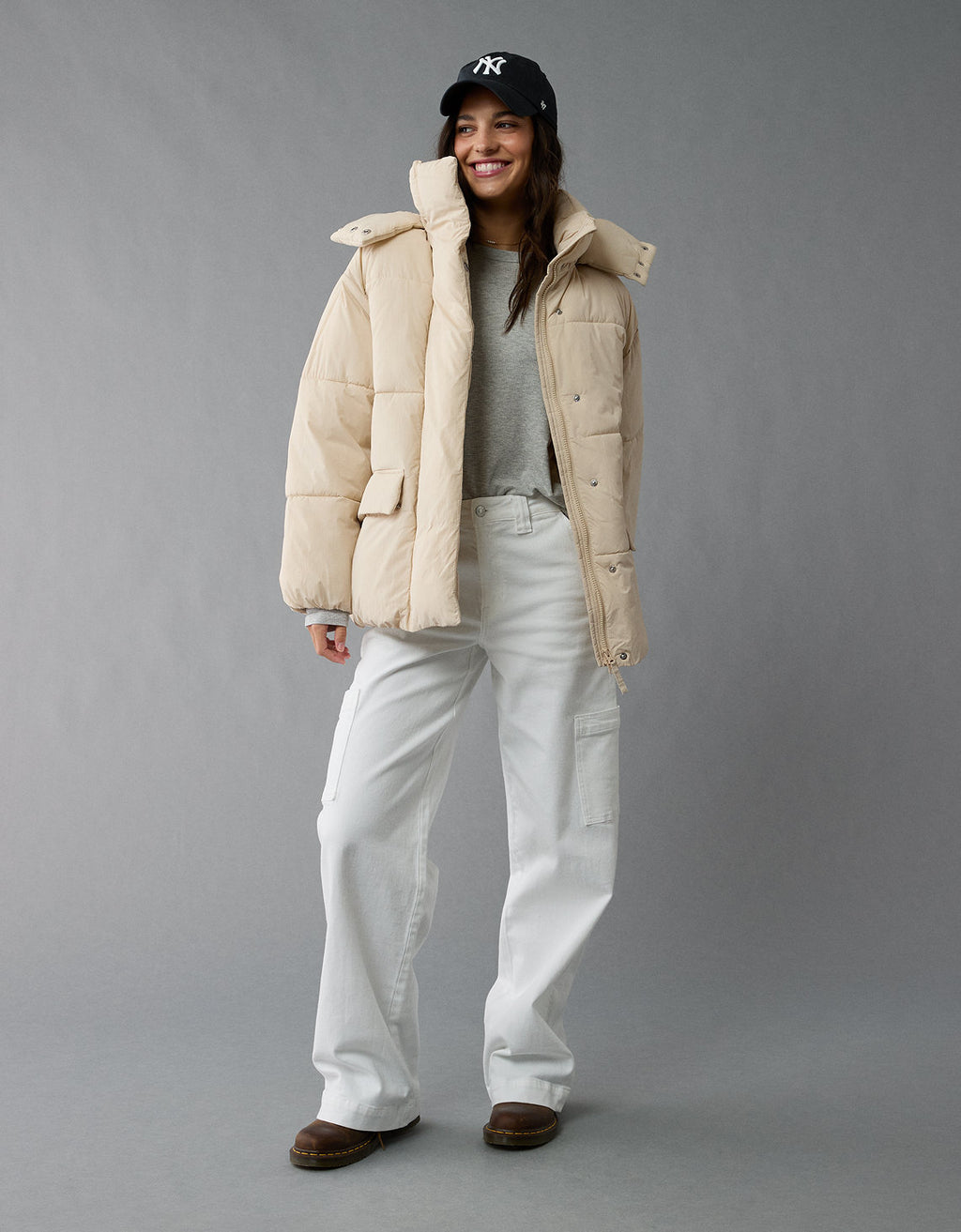 Parka con capucha Mujer AE - Generico 0387_3585_237_os