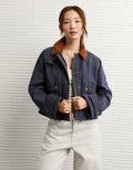 Chaqueta Utility Cropped Ae - Azul 0387_3753_540_of