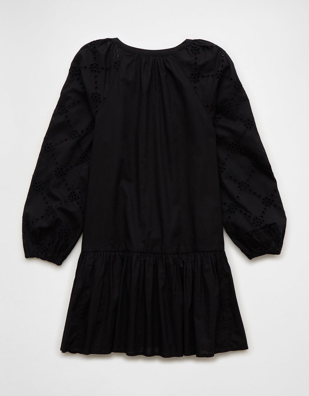 Vestido tipo Camisa Mujer AE - Negro 0395_7841_001_b