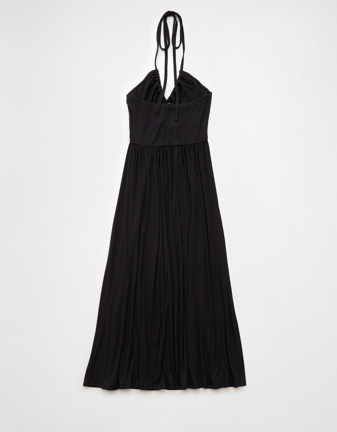 Vestido Halter Midi Ae - Negro 0395_8651_001_b