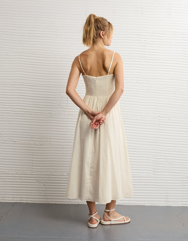 Vestido Midi con Encaje Ae Bella - Generico