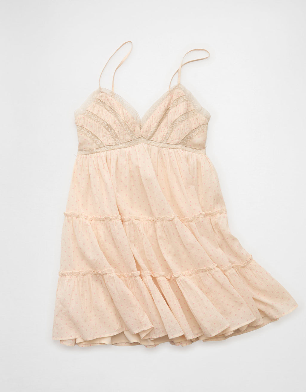 Vestido mini de muñeca con volantes y cuello en V - Generico 0395_9075_207_f