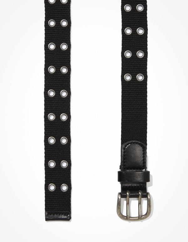 Cinturón Aeo de ojal - Negro