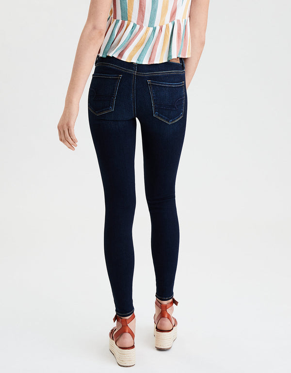 Jegging AE Ne(x)t Level de tiro bajo - Azul