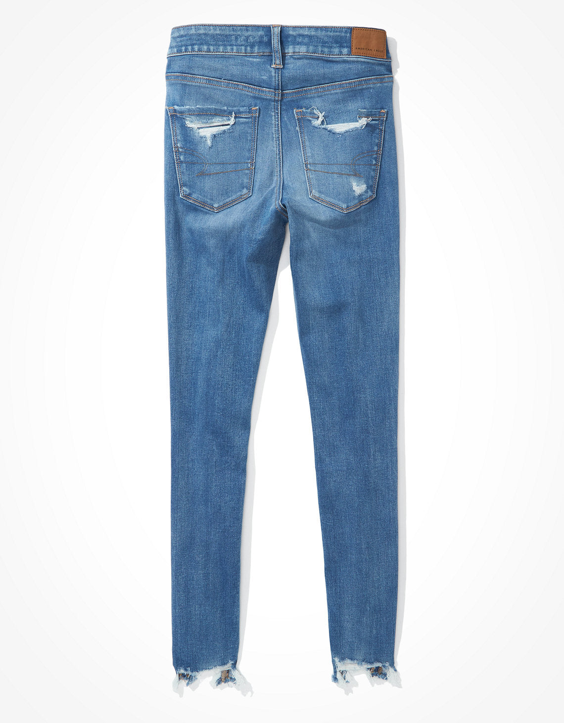 Jegging AE Ne(x)t Level con rotos de tiro bajo - Azul 0431_3613_939_b
