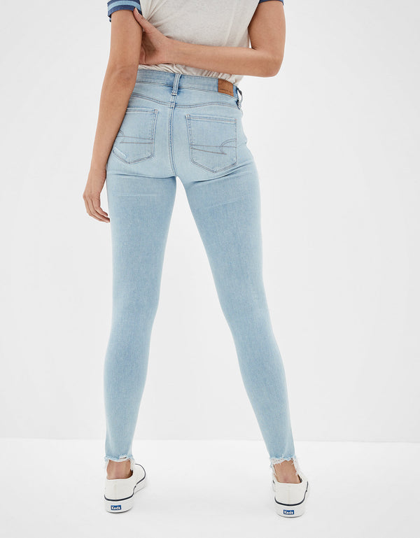 Jegging Tiro Bajo con Rotos Ae - Generico