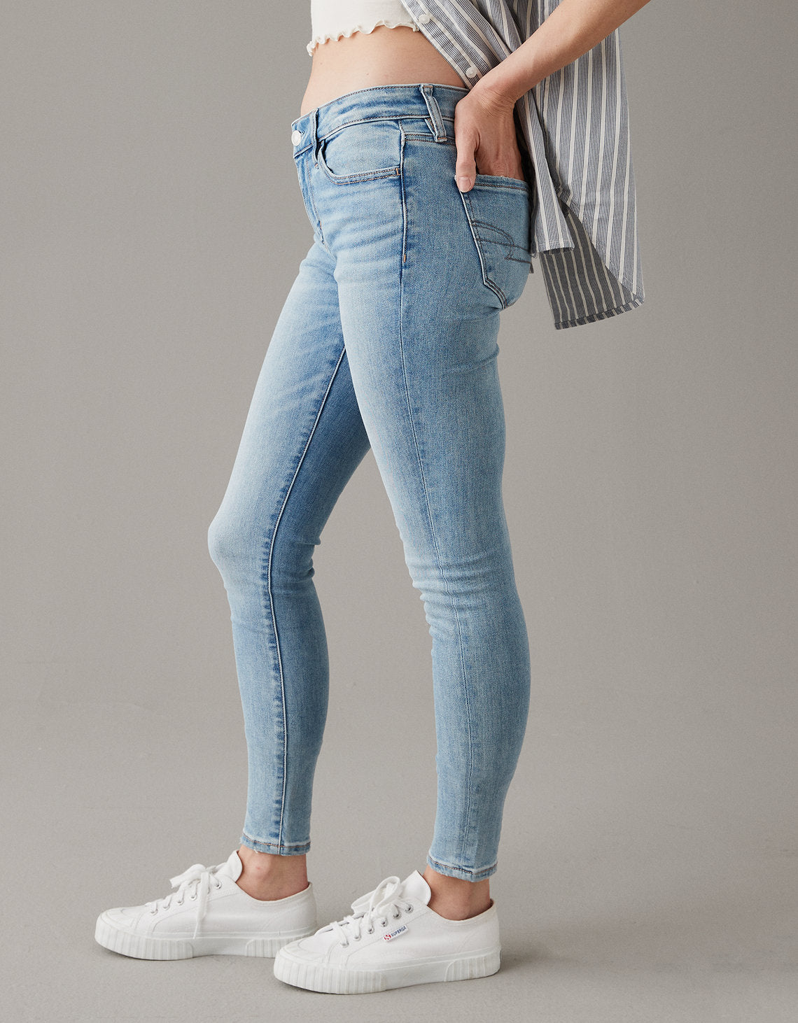 Jegging Ae Next Level de tiro bajo - Generico 0431_4600_432_os