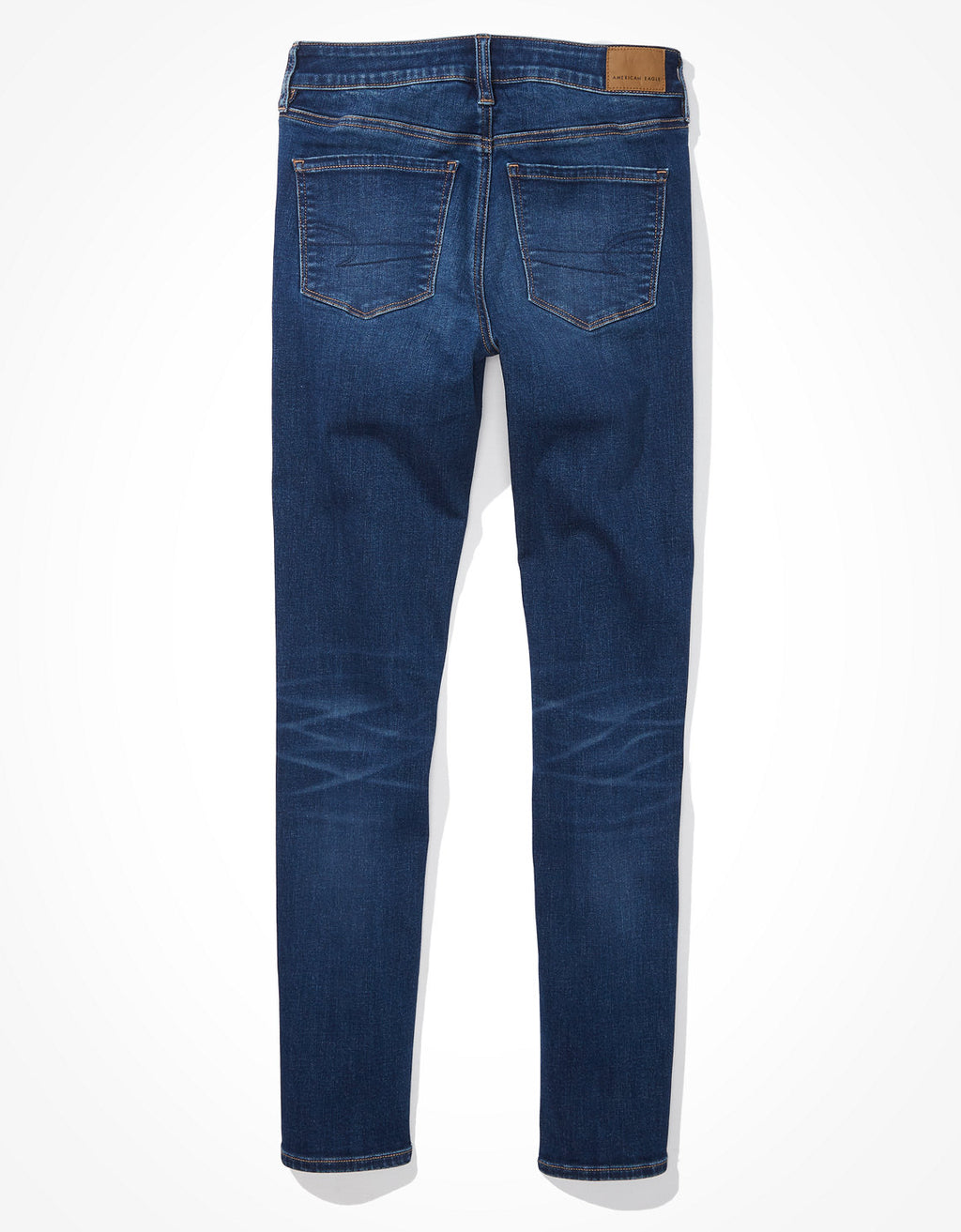 Jean ajustado de tiro bajo Ae Ne(x)t Level - Azul 0432_3408_334_b