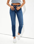 Jean ajustado de tiro bajo Ae Ne(x)t Level - Azul 0432_3408_334_of