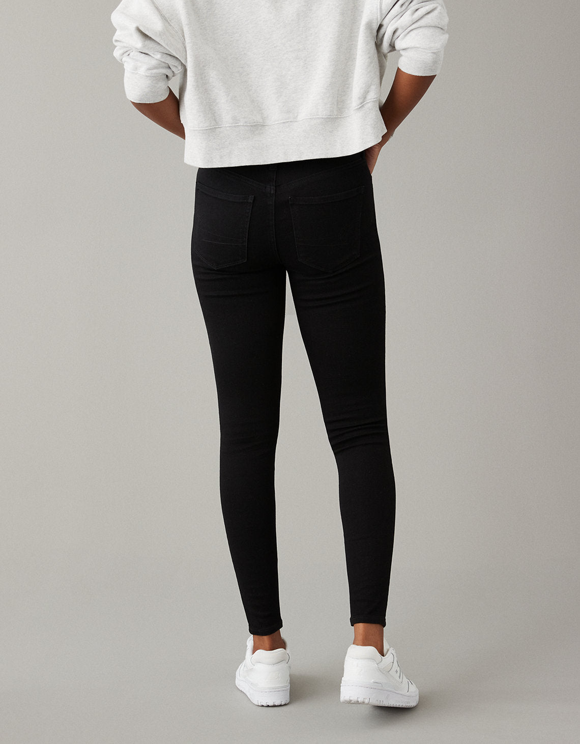 AE Dream Jegging Super Alto - Negro 0433_2654_053_ob