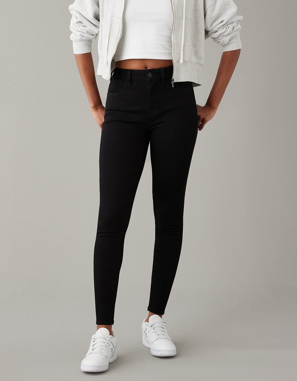 AE Dream Jegging Super Alto - Negro 0433_2654_053_of