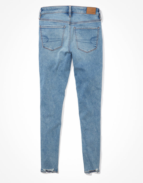 Jegging AE Ne(x)t Level tejido suave tiro alto - Azul