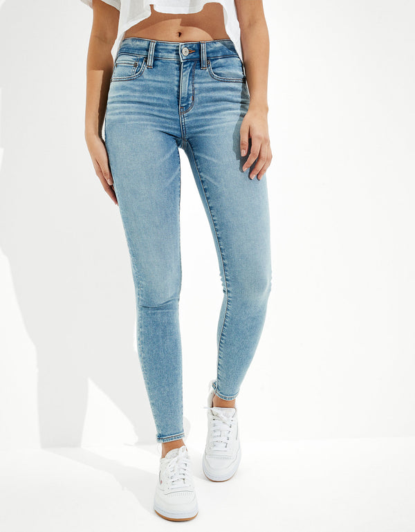 Jegging AE Ne(x)t Level tejido suave tiro alto - Azul
