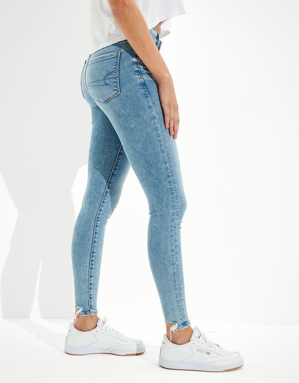 Jegging AE Ne(x)t Level tejido suave tiro alto - Azul